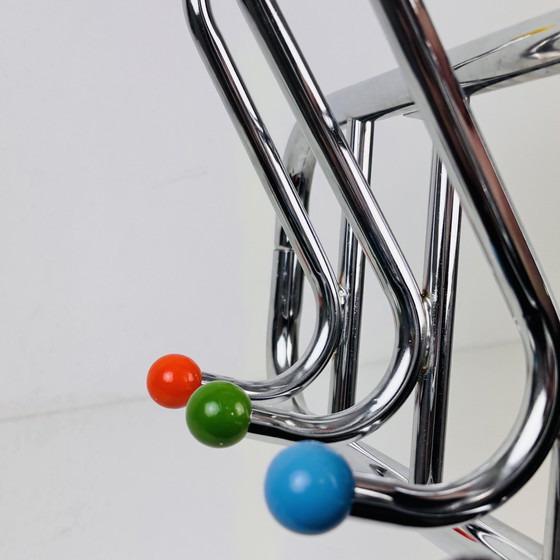 Image 1 of Appendiabiti da parete originale Sputnik cromato