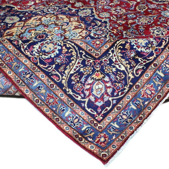 Image 1 of Handgeknoopt Perzisch tapijt - Keshan tapijt 376x289