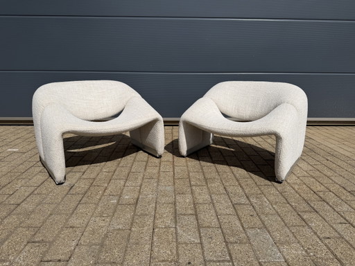 Artifort F598 Groovy fauteuils in Nieuwstaat!! Pierre Paulin