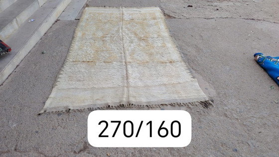 Image 1 of Handgeknoopt Berber kleed wol 270x160cm