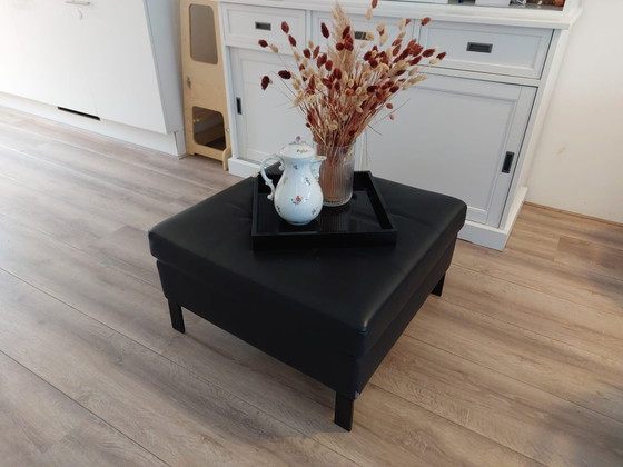 Image 1 of Walter Knoll design pouf – black – made in Germany