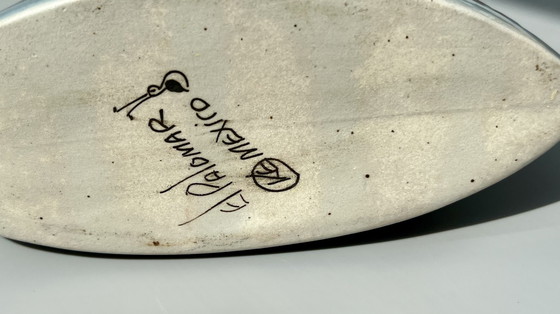 Image 1 of Vaso in ceramica "El Palomar" - Pezzo dipinto a mano