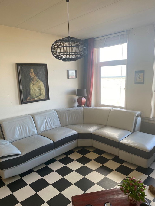 Leather Chateau D’ax sofa.