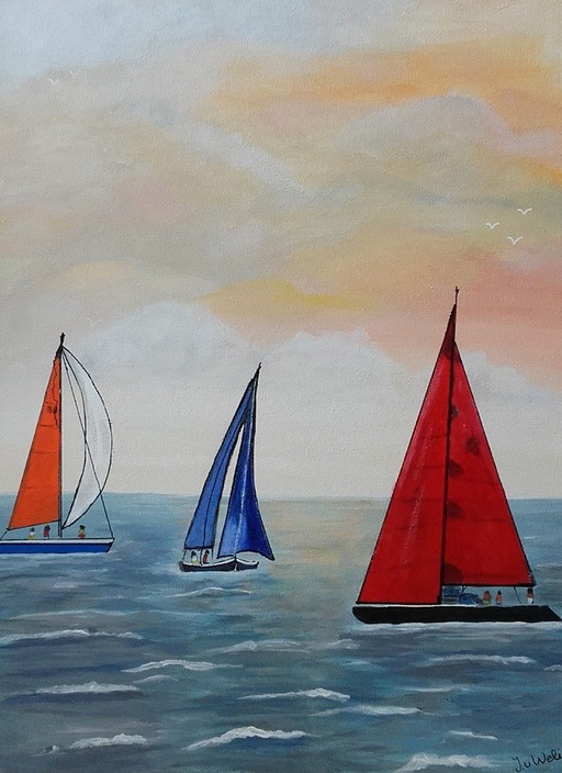 Painting "Sailing"