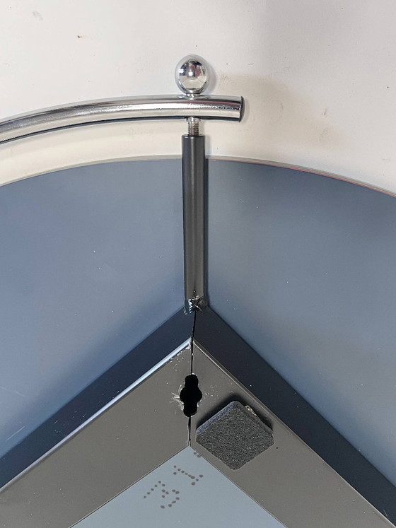Espejo de pared con lupa giratoria, de Bieffeplast, Italia, década de 2000. – Chrome, Glass (photo 15 of 19)