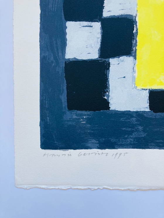 Image 1 of Harrie Gerritz - Sérigraphie vintage
