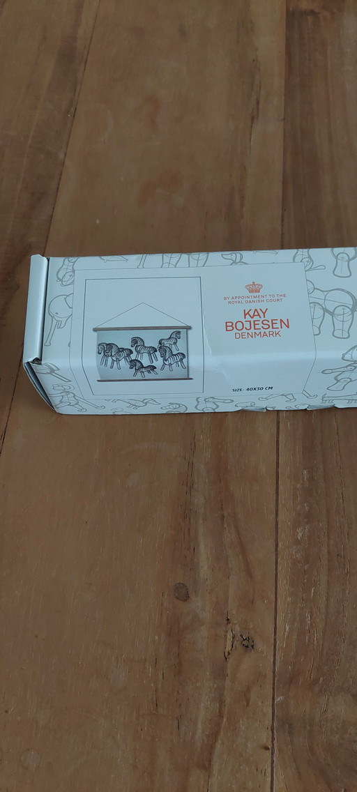 Kaj Bojesen zebra canvas