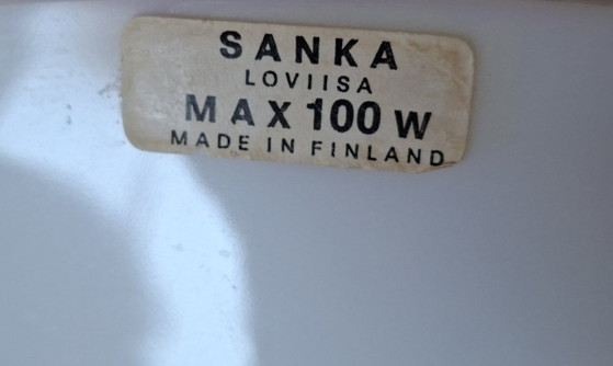 Pendelleuchte Skyflyer von Yki Nummi Finnland 1960 – Sanka, Pendelleuchten, Metall, Plexiglas, Vintage (photo 7 of 7)