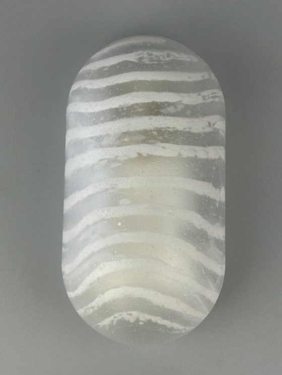 Image 1 of 60s 70s wandlamp Peill & Putzler Duitsland glas & metaal space age design