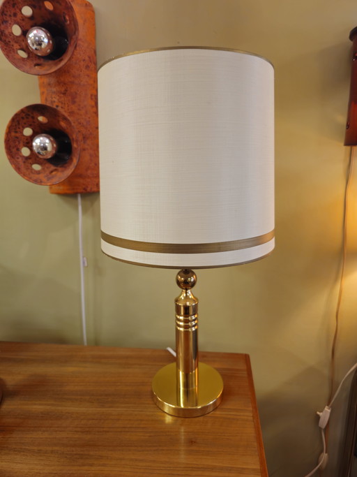 Vintage Messing Tafellamp Bureaulamp Lamp