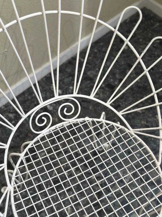 Set da pranzo da giardino in ferro battuto, Italia 1960 – Glass, Italian Design (photo 6 of 7)