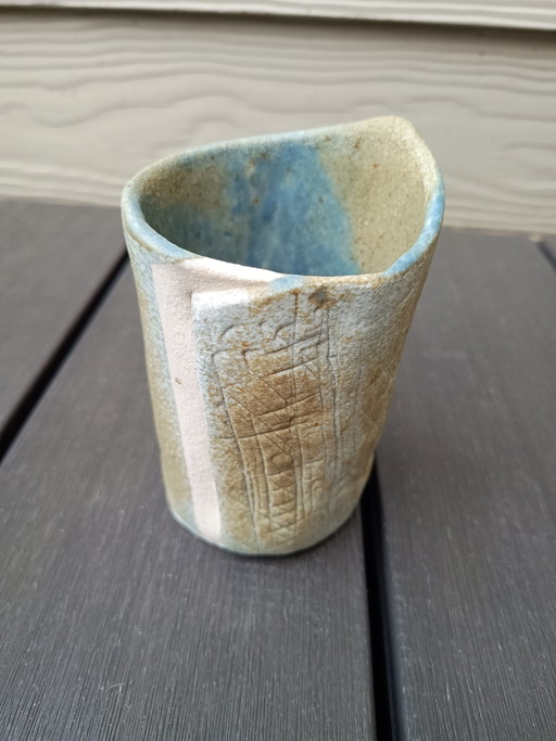 Cerámica de estudio hecha a mano y firmada – decoratieve objecten, Ceramic