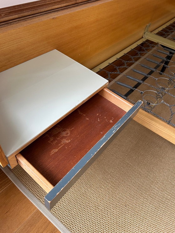 Letto di design Helmut Magg per DeWe | Anni '60 | Legno di frassino – DeWe (Deutsche Werkstätten) (photo 7 of 7)