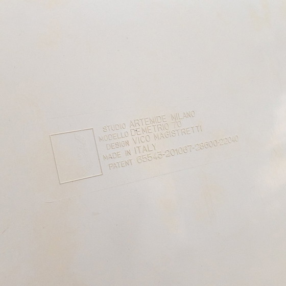 Image 1 of Space Age Demetrio 70 Coffee Table Artemide