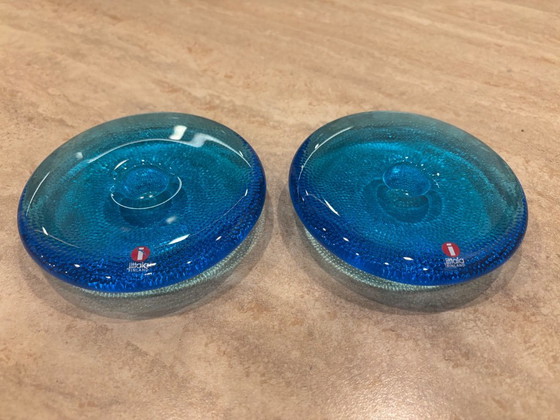 Iittala Nappi, set de 2 para velas de pilar – Accesorios de mesa, Vidrio (photo 5 of 5)