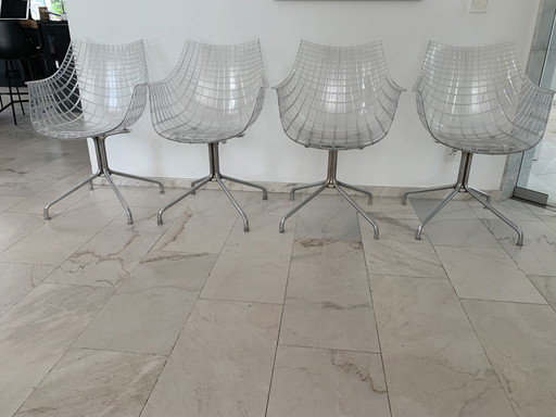 4x Driade meridiana stool