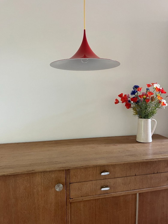 Image 1 of Lampada a sospensione semi vintage (47 cm) - Fog & Morup - Torsten Thorup Claus Bonderup - Lampada di design danese