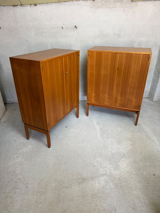 Due Mobili contenitori di Jos De Mey per Van Den Berghe Pauvers, Modello 'Abstracta' – Wood (photo 6 of 8)