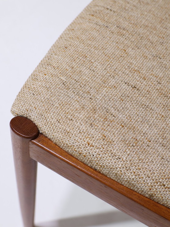 Image 1 of 6 sedie da pranzo Kai Kristiansen modello 42 in teak danese vintage