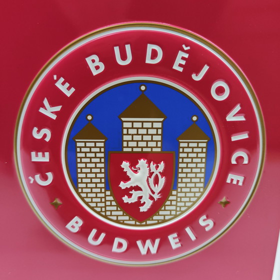 Image 1 of Budweiser Budvar advertising sign