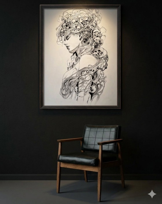 Original pencil drawing – Paintings & Drawings, Paper (photo 4 of 6)