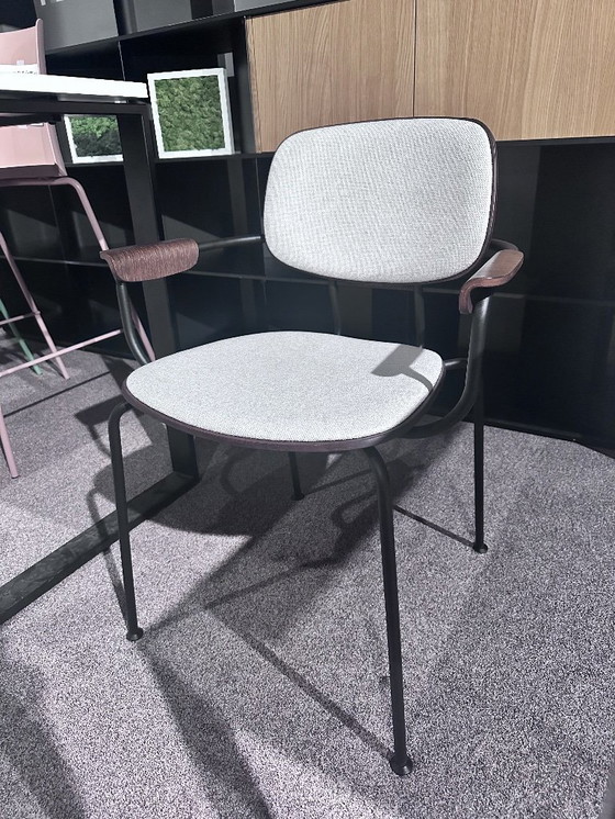 Image 1 of sedia da pranzo vintage marrone