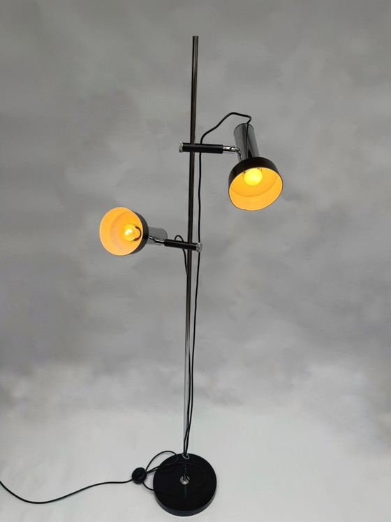 Vintage Staff Leuchten L401 Floor Lamp | Double Adjustable Spotlights | Space Age | 1970s – Floor lights (photo 4 of 10)