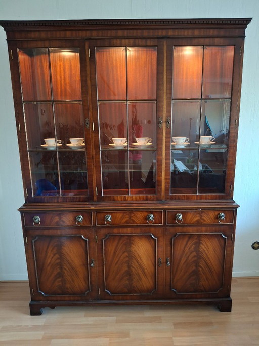 Vetrina con ante smussate. – vitrinekasten, Glass, Wood