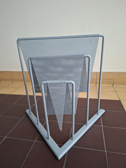 porta riviste vintage D-Tec progettato da Markus Börgens