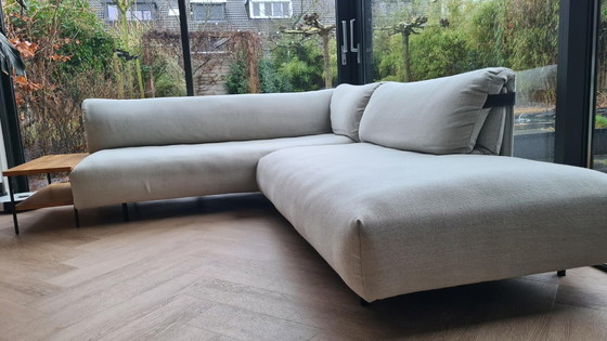 Image 1 of Rolf Benz Alma - Sofá esquinero con mesa a juego