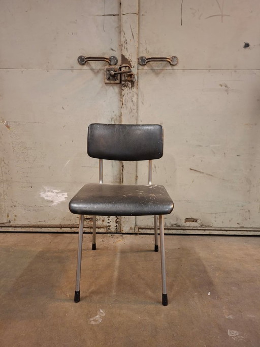 Vintage Gispen chair 1231 1960s black
