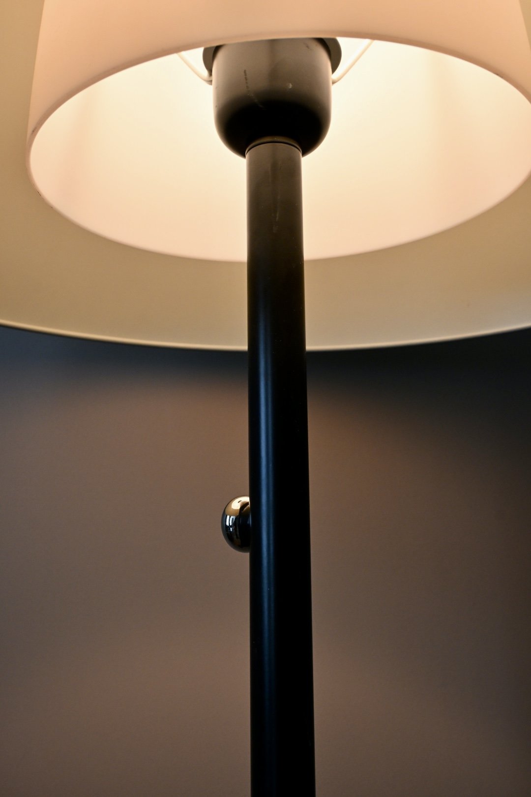 Vintage design floor lamp Ikea 365+ Brasa by A. Nilsson, Mushroom
