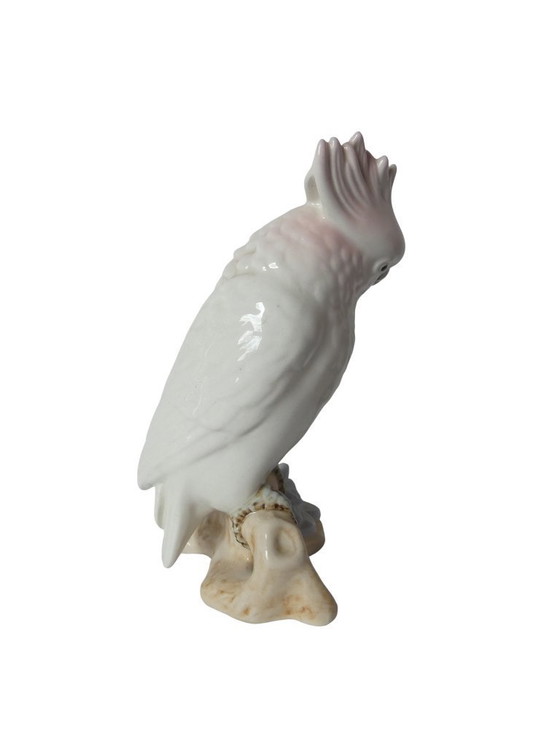 Image 1 of Cockatoo porcelain figurine Royal Dux 18 cm UK4aEb