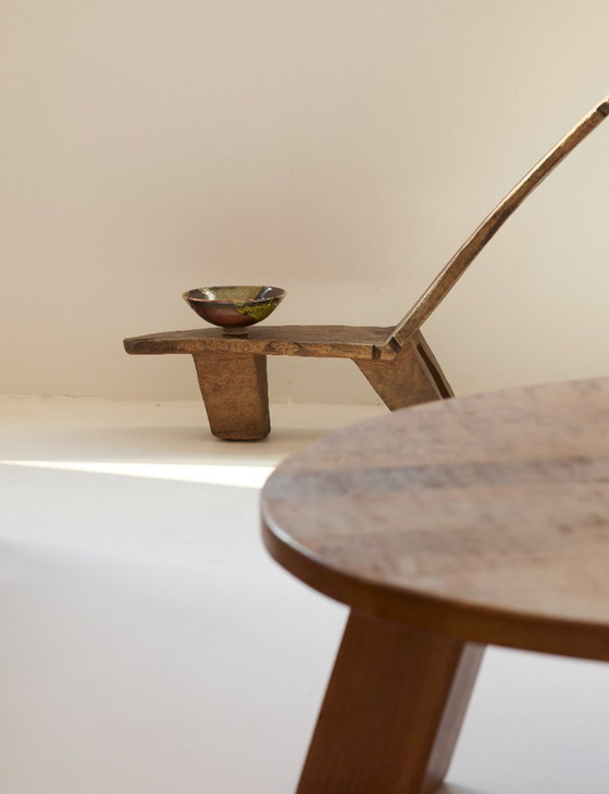 Image 1 of Vintage West African Lobi/Stargazer chair/armchair, circa 1950