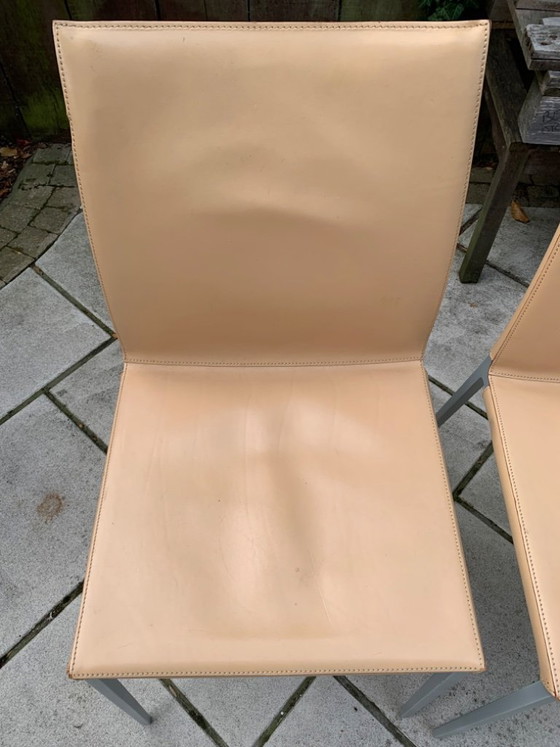 Image 1 of Set of 6 Zanotta chairs