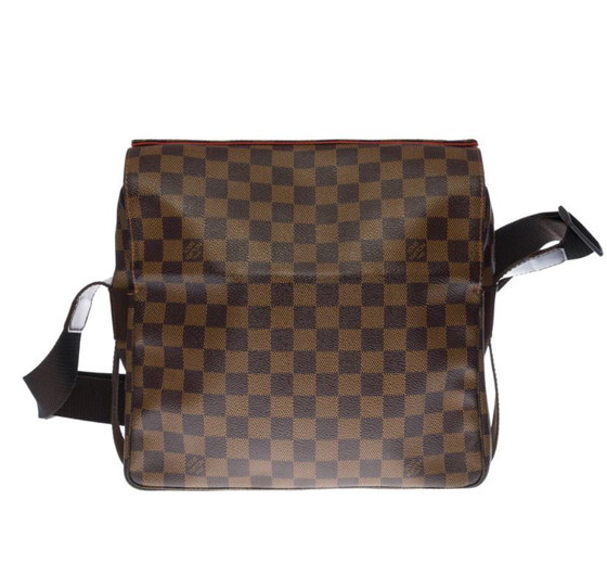 Image 1 of Borsa LOUIS VUITTON Naviglio in tela marrone - 100238