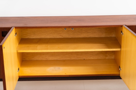 Image 1 of “Propos Series” Sideboard in Teak & Wengé by Hulmefa (The Netherlands, 1950s)