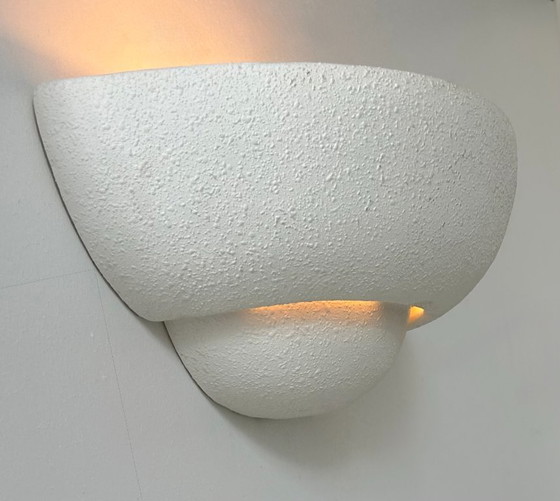 Image 1 of Gipsen wandlamp, Frankrijk 1970