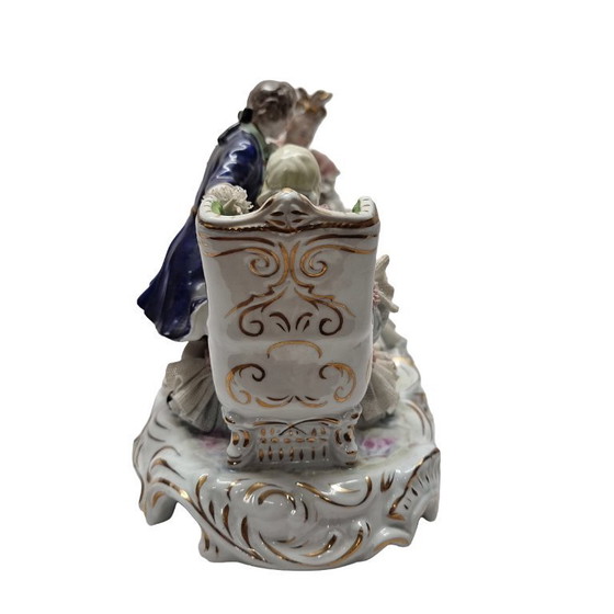 Image 1 of Statue en porcelaine de Muller Volkstedt, de 1907 à 1949