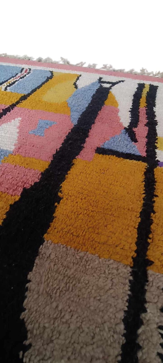 Image 1 of Berber carpet rug new wool moroccan Carpet - 274 x 150 cm 260 x 210 m Type B9