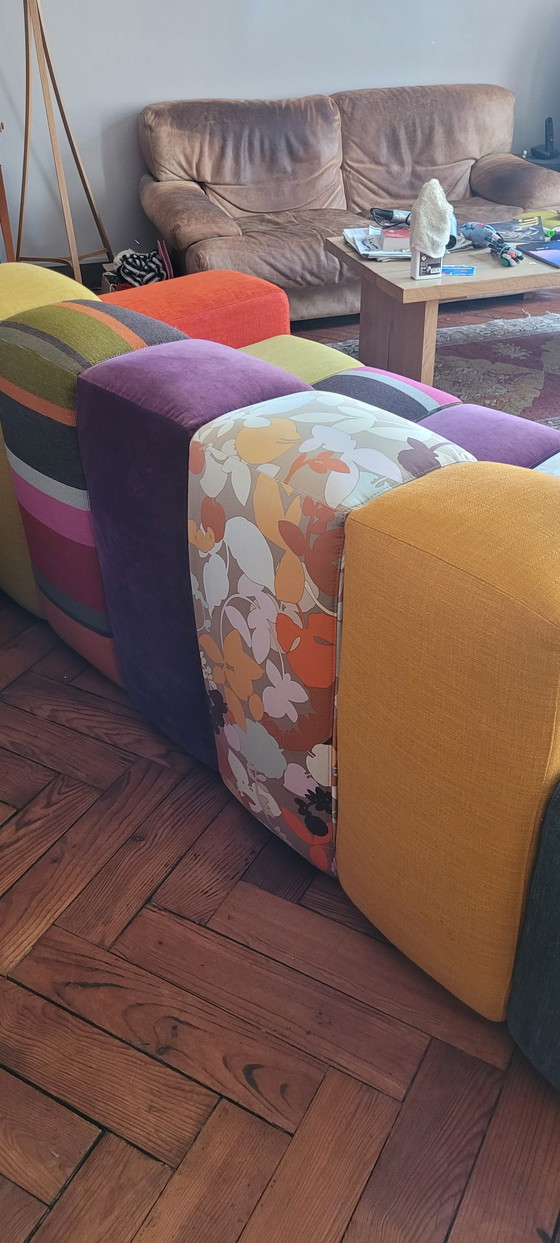 Prachtige Rythme Missoni Home bank van Roche Bobois – Banken, Textile, Velvet (photo 4 of 7)