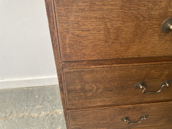 Image 1 of Early 19th Century Georgian Oak Chest of Drawers