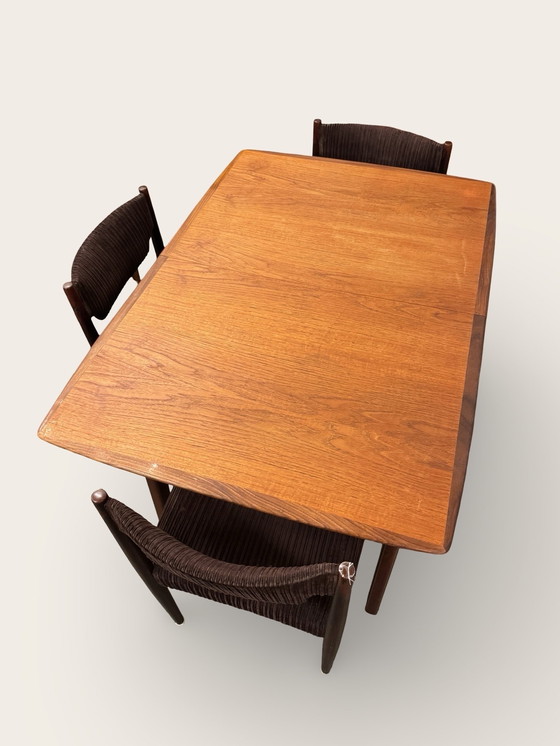 Image 1 of Table à manger extensible de Louis van Teeffelen pour Wébé