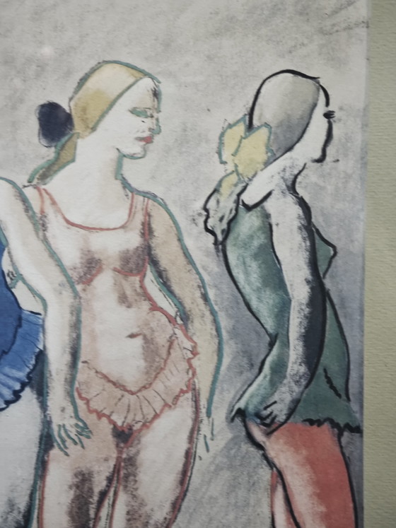 Image 1 of Cadre vintage les danseuses Messina 