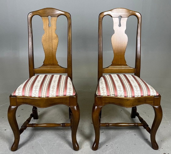 Image 1 of G.R. Möbler Tibro: 7-teiliges Esszimmer-Set im Mid-Century-Stil – Schwedische Handwerkskunst