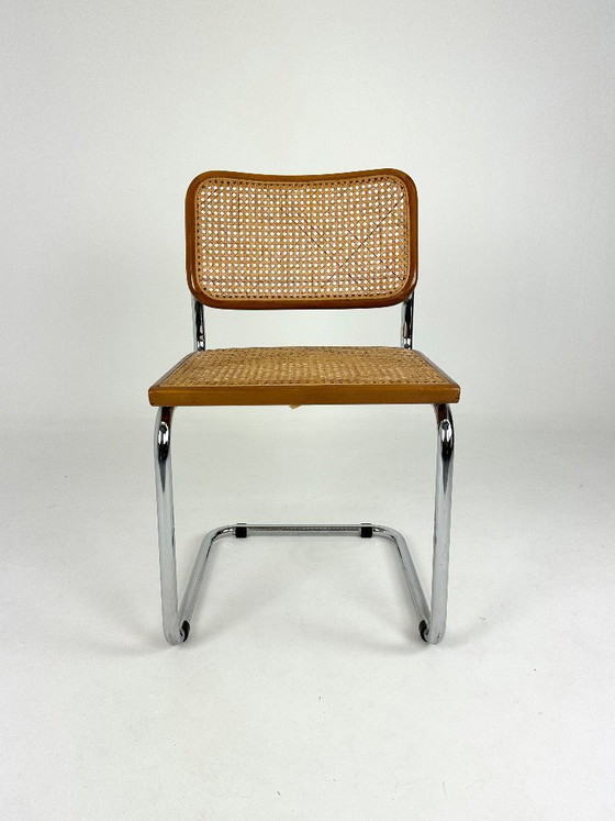 Image 1 of Set van 4 vintage Cesca designstoelen