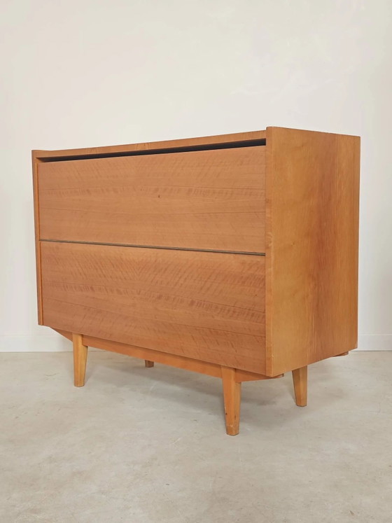 Houten opbergkist voor linnen of speelgoed Jitona Sobeslav 1960 – Opbergkast, Wood, Mid Century Modern (photo 10 of 20)