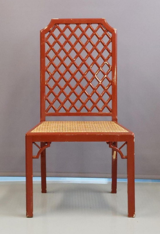 Image 1 of 8x Regency dining room chairs