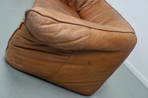 Image 1 of Canapé Andes en cuir cognac par Gerard van den Berg pour Montis, 1970