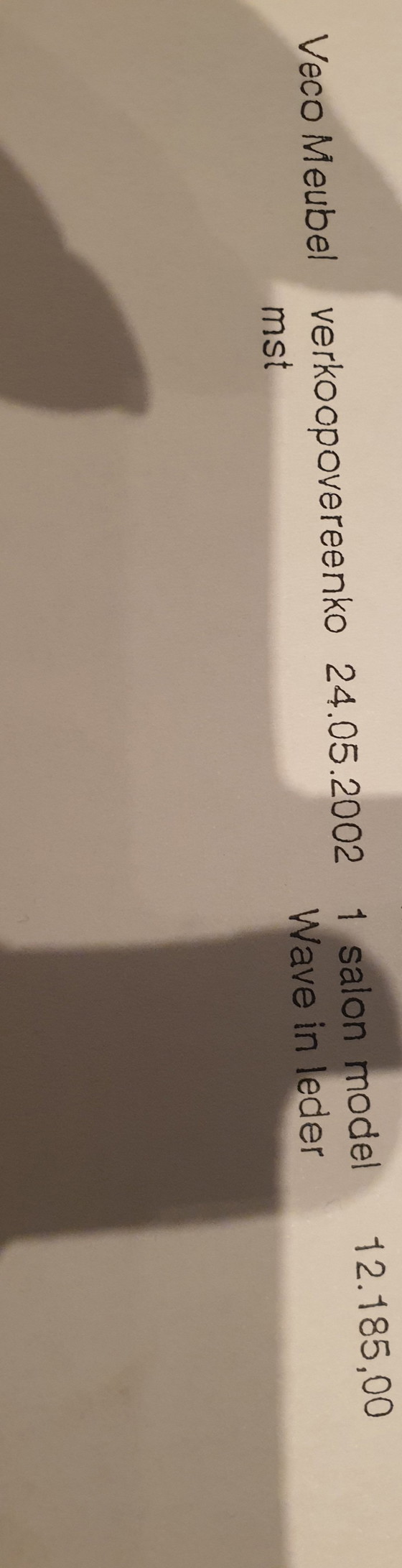 Image 1 of Divano in pelle nera Formenti Wave 2001